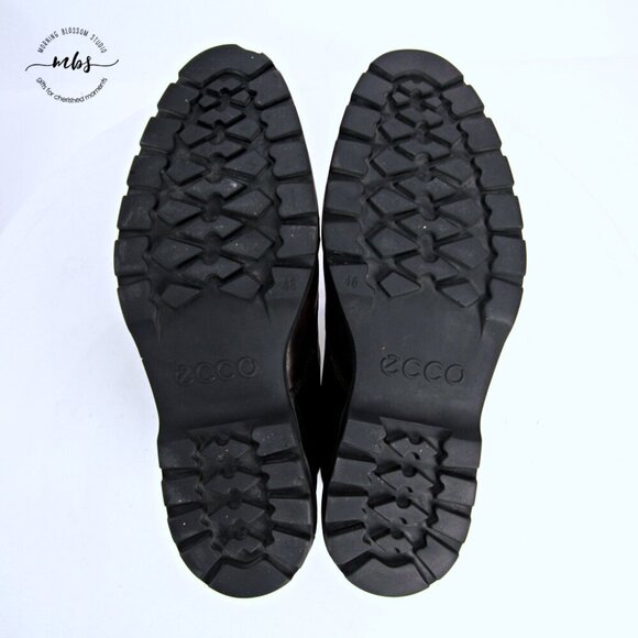 Ecco Citytray Avant Full Grain Leather Men Ecco CityTray Avant Leather Ankle Boots Brown Men EU 46 US‎ 12-12.5